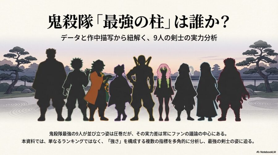 鬼滅の刃 柱 強さランキング！柱になった順番・年齢・生き残りメンバーまとめ