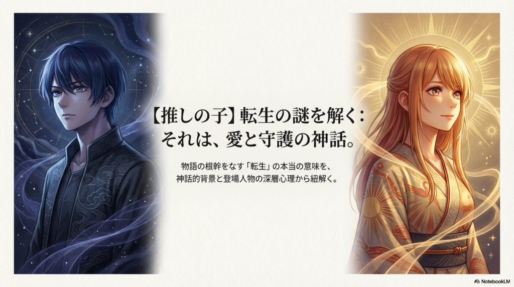 【推しの子】転生理由はなぜ？