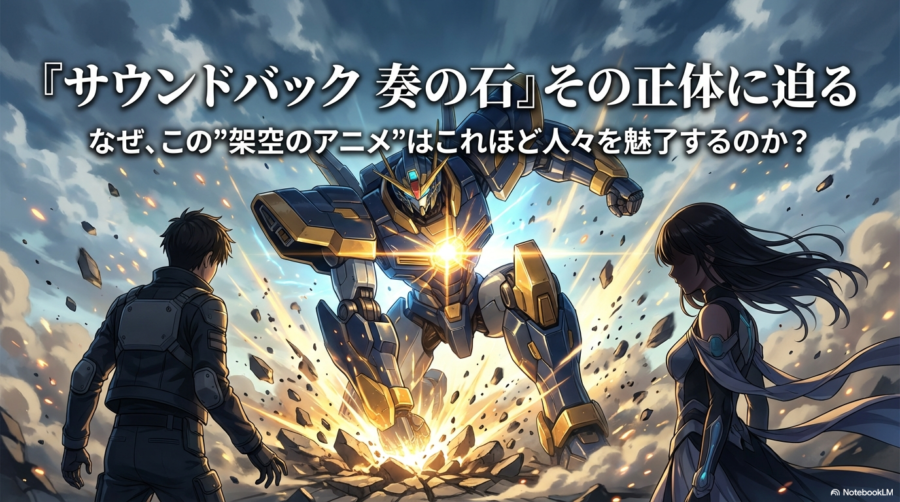 サウンドバックのアニメは実在する？配信や声優情報を徹底解説！
