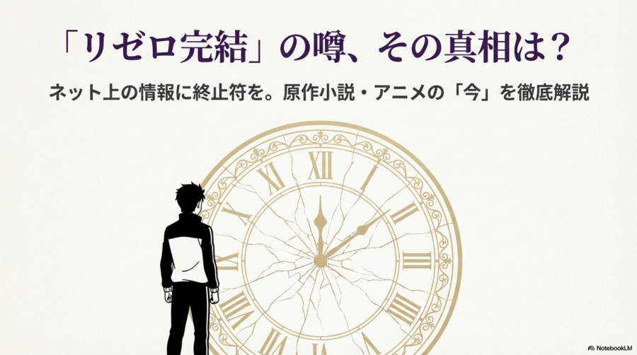 Re:ゼロから始める異世界生活は完結している？噂の真相と公式情報まとめ！