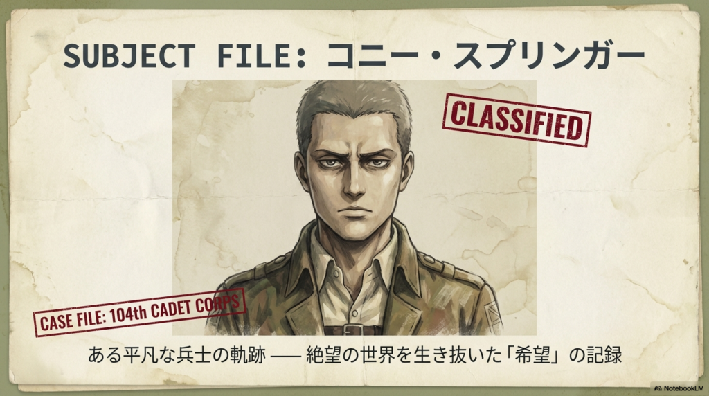 進撃の巨人 コニーの生存と成長！年齢や声優情報を徹底解説