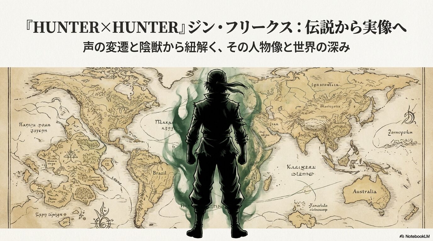 ハンターハンター ジンの声優は誰?陰獣とは?能力やメンバー構成まで完全網羅