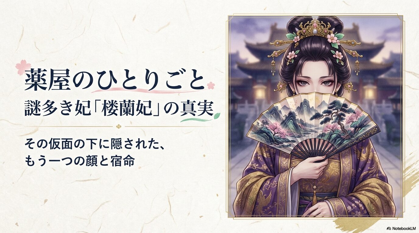 【薬屋のひとりごと】楼蘭妃の正体はしすい（子翠）？二人の関係と衝撃の最期をネタバレ！楼蘭の死亡理由も解説