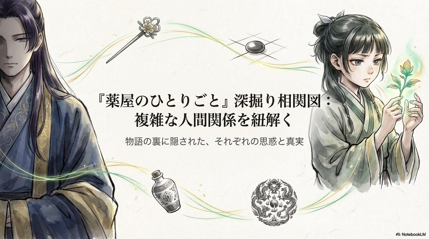薬屋のひとりごとの相関図をネタバレ解説！後宮の妃や緑青館、最新話の登場人物プロフィールまとめ