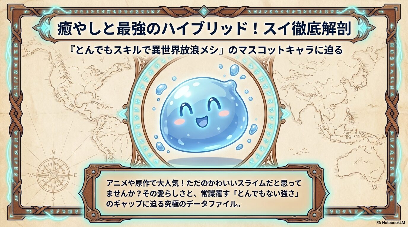 とんでもスキルで異世界放浪メシのスイがかわいい！進化や声優を徹底解説