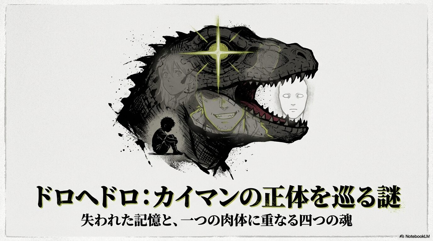 【ドロヘドロ】カイマンの正体は会川？壊（カイ）や栗鼠、カースとの関係・十字目の謎をネタバレ考察