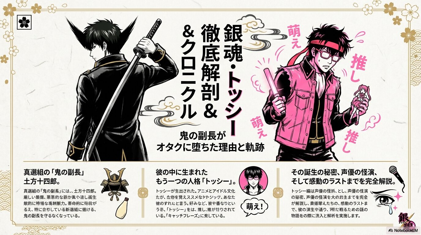 【銀魂】土方歳三とトッシーの魅力！山崎退の「あんぱん」伝説もあわせて紹介