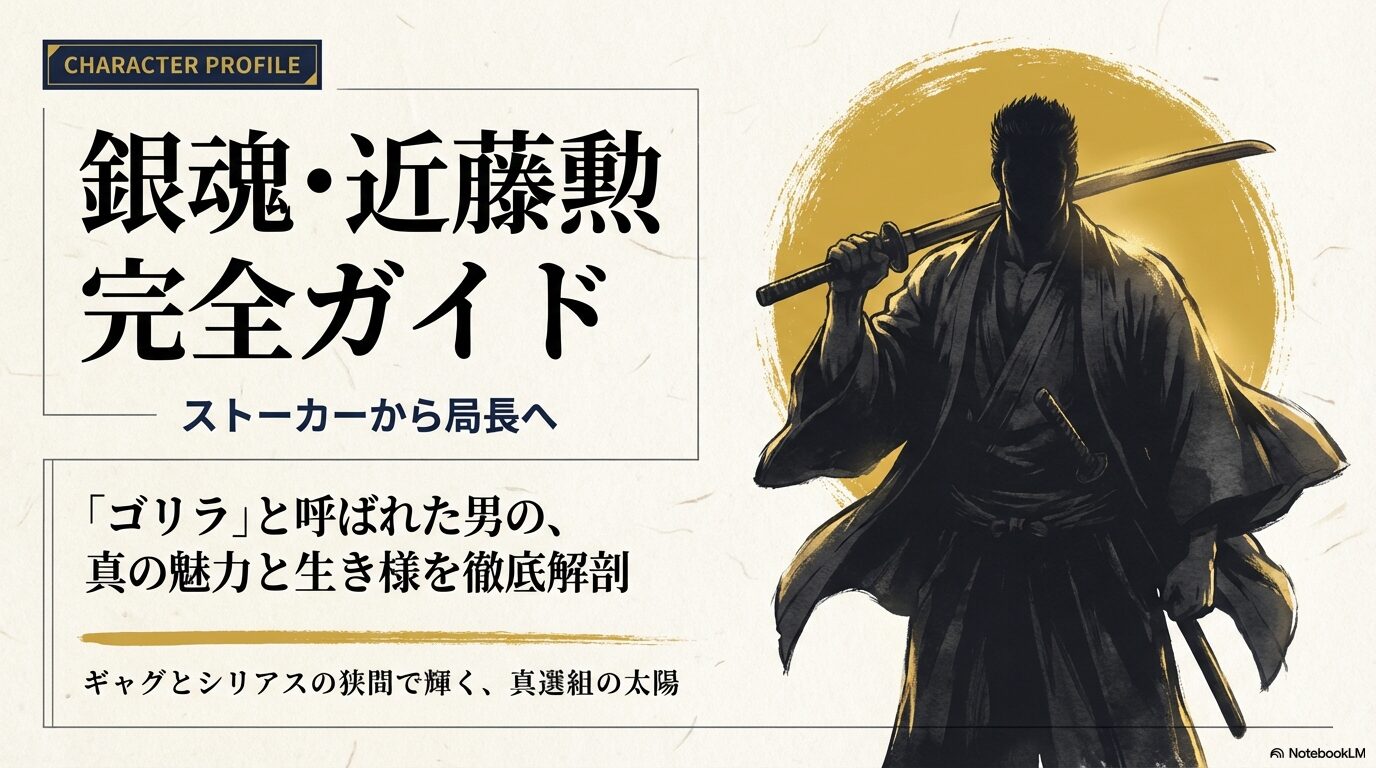 銀魂・真選組メンバーまとめ！近藤勲・斎藤一・伊東鴨太郎の活躍と魅力を解説