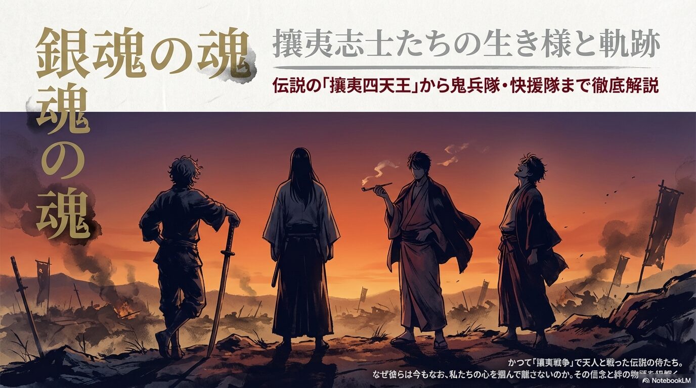 【銀魂】攘夷志士・鬼兵隊・陸奥の現在は？銀時の旧友と主要勢力の相関図