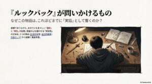 『ルックバック』徹底考察｜実話（京アニ事件）との関連性と、藤野の「背中」に込められた祈りとは？