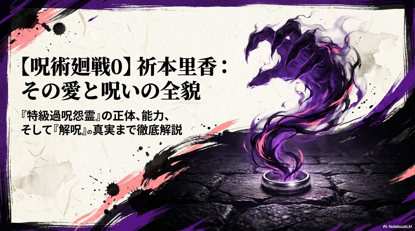 呪術廻戦0のリカちゃんを徹底解説！正体や能力、あらすじネタバレ、エンディングまで！