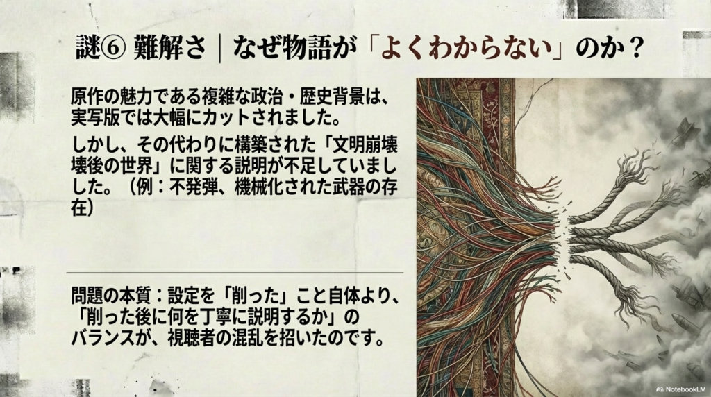 進撃の巨人がよくわからない人のための設定解説